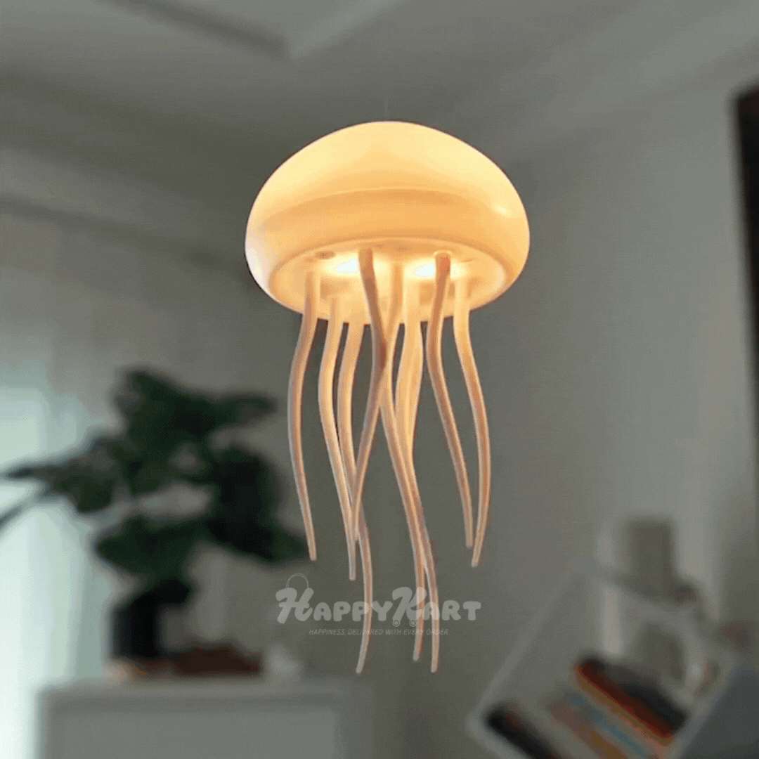 Jellyfish Lamp (Comes with hanging hook and invisible thread)