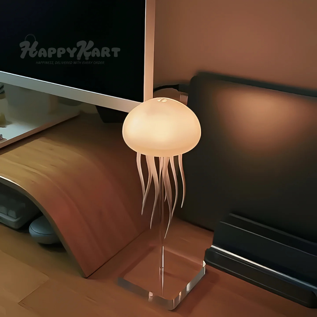 Jellyfish Lamp (Comes with hanging hook and invisible thread)