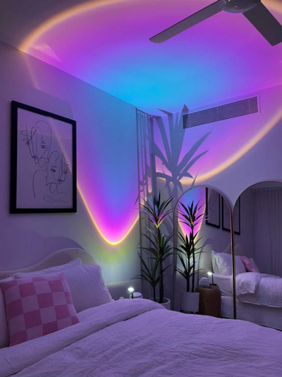 Sunset Lamp by HappyKart™ with 16 Colors in 1, with Remote