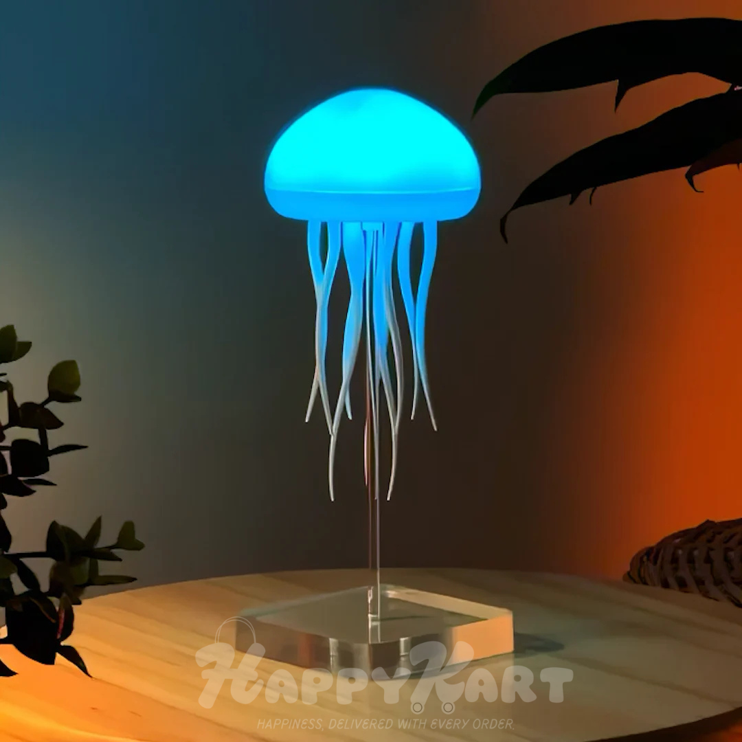 Jellyfish Lamp (Comes with hanging hook and invisible thread)