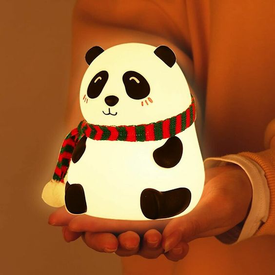 SILLICON PANDA LAMP