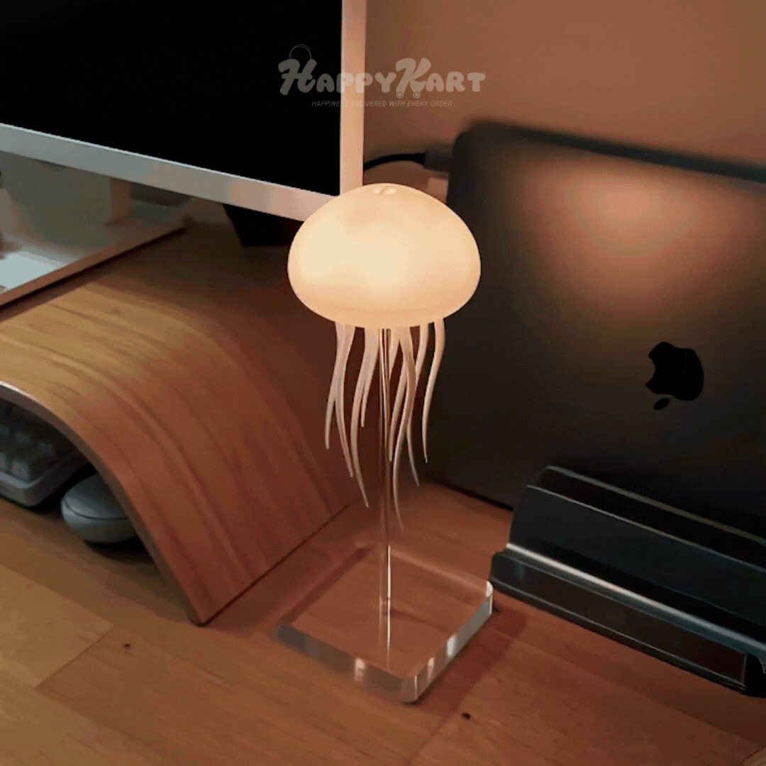 Jellyfish Lamp (Comes with hanging hook and invisible thread)