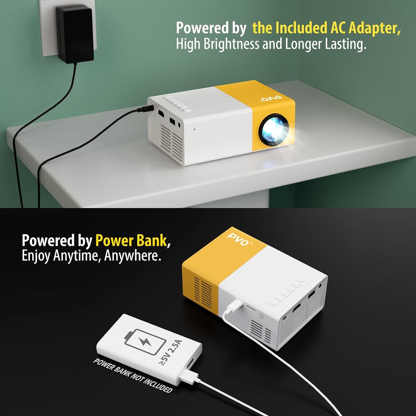 Mini Projector by HappyKart™