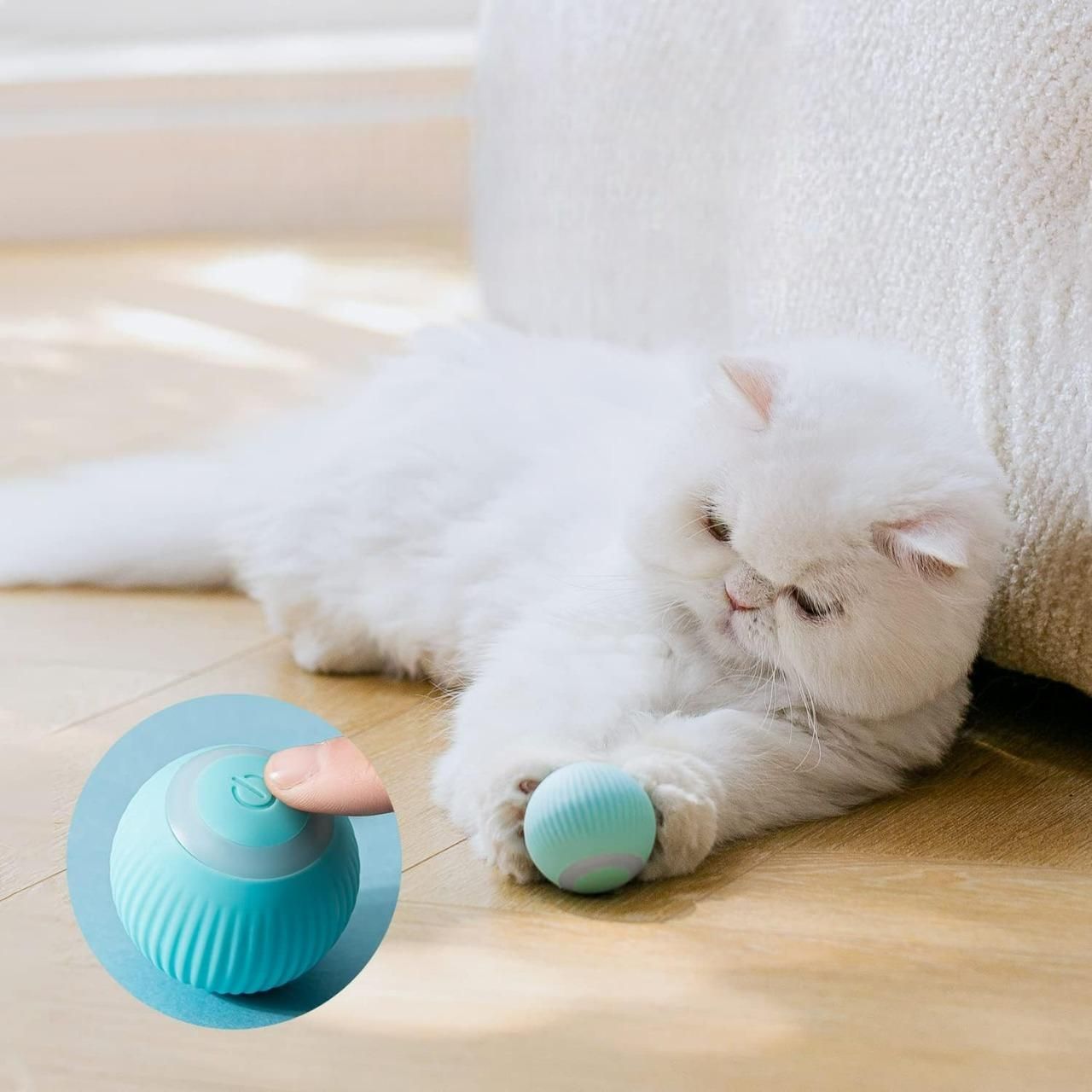 Self Rolling Ball | Playtime Toy For Cats & Dogs