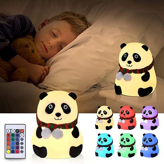SILLICON PANDA LAMP