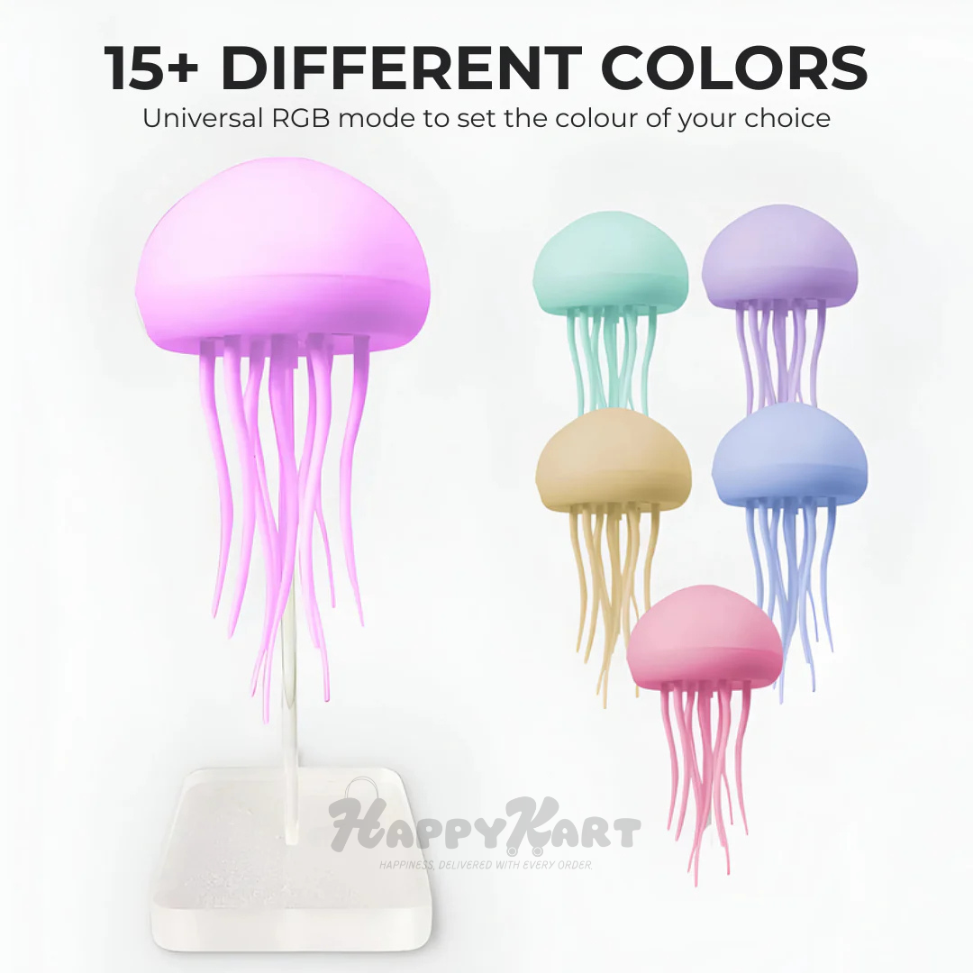 Jellyfish Lamp (Comes with hanging hook and invisible thread)