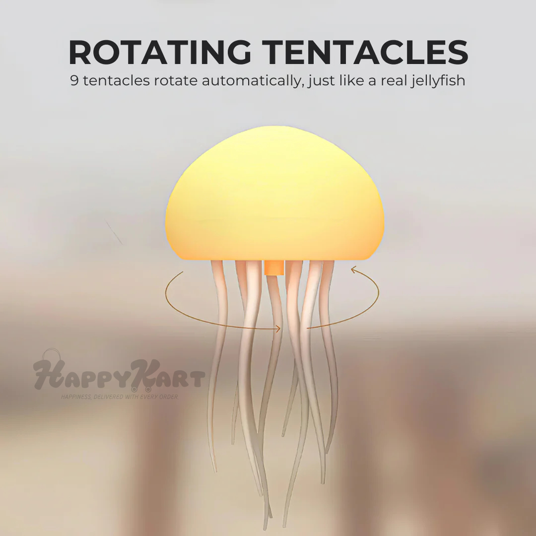 Jellyfish Lamp (Comes with hanging hook and invisible thread)
