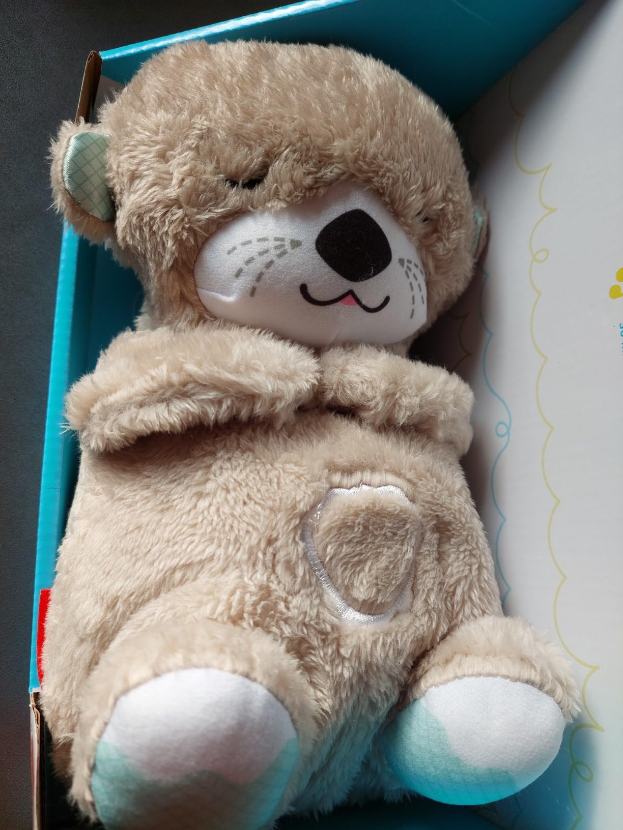 Breathing Teddy Plush Toy
