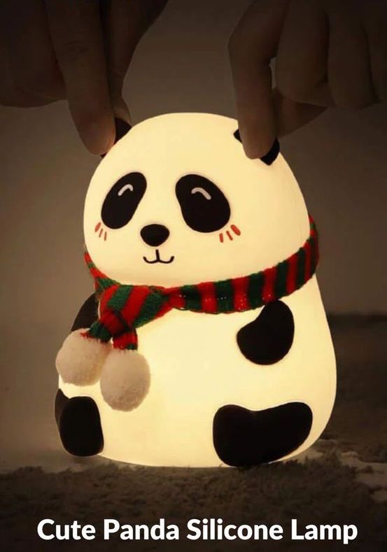 SILLICON PANDA LAMP