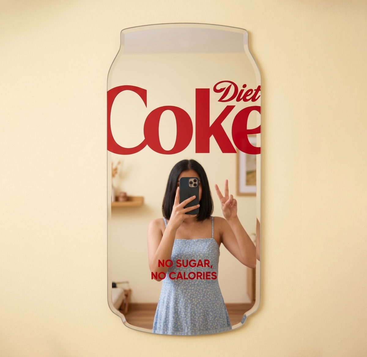 The Coke Mirror for your aesthetic selfies