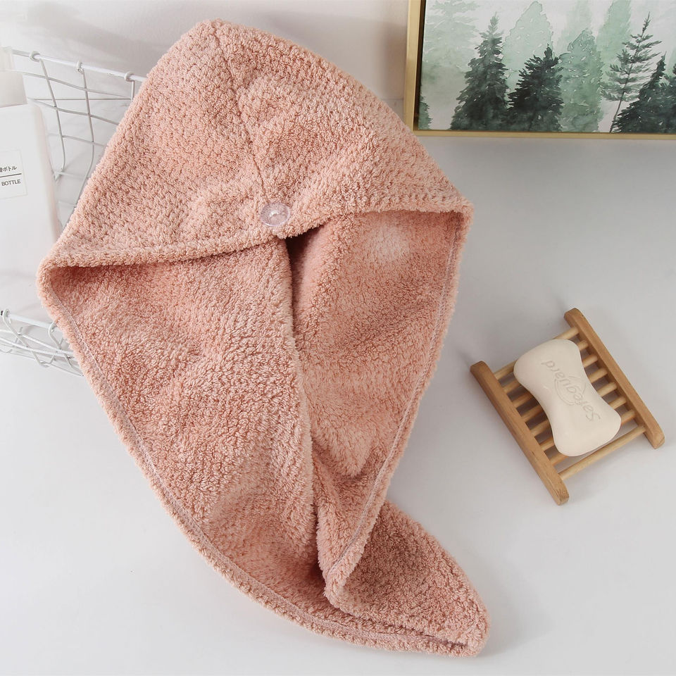 Quick-Dry Banana Hair Towel (Pack of 2)