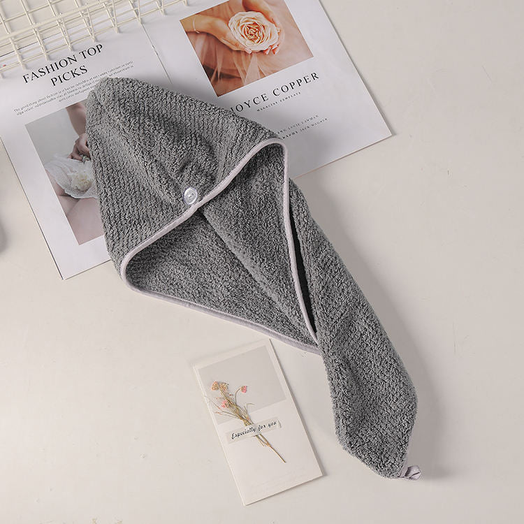 Quick-Dry Banana Hair Towel (Pack of 2)