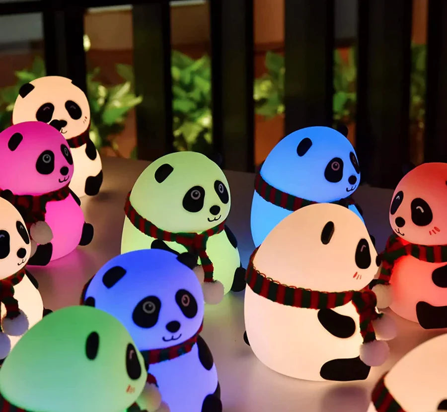 SILLICON PANDA LAMP