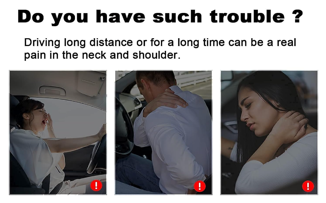 HappyKart™ UltraSoft Car Neck Pillow