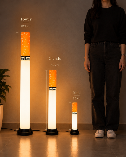 The Marlboro Lamp | Ambient Floor & Desk Lamp
