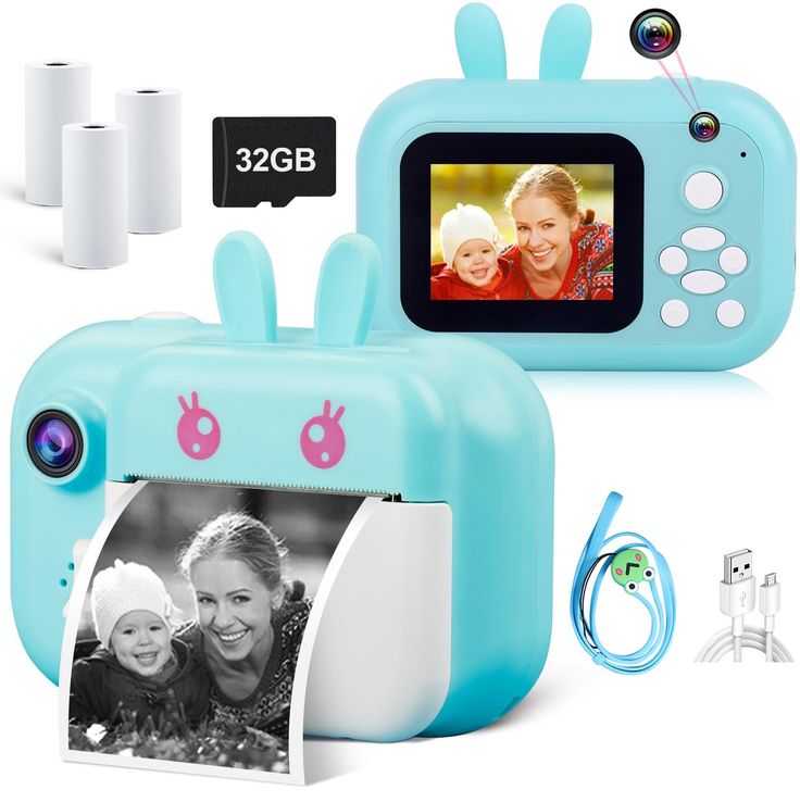 Kids Instant Print Camera