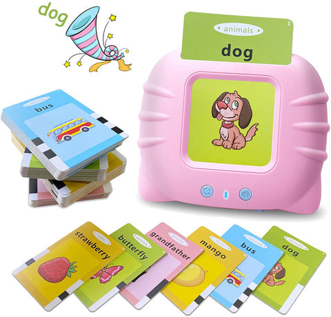 Happykart™ -  Talking Flash Cards Educational Toy with 400 Cards