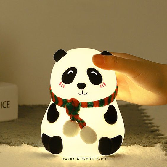 SILLICON PANDA LAMP
