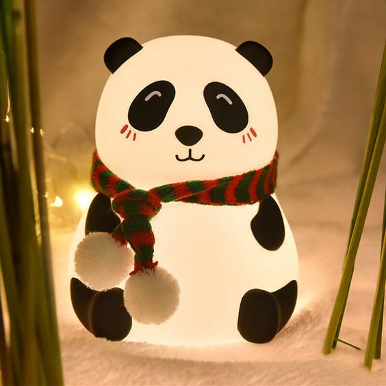 SILLICON PANDA LAMP