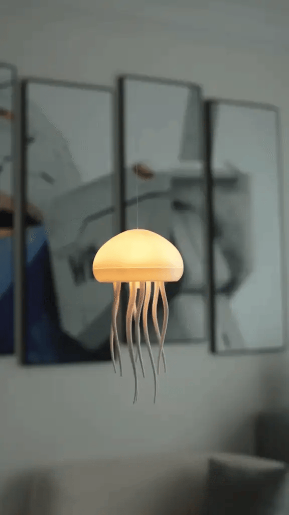 Jellyfish Lamp (Comes with hanging hook and invisible thread)