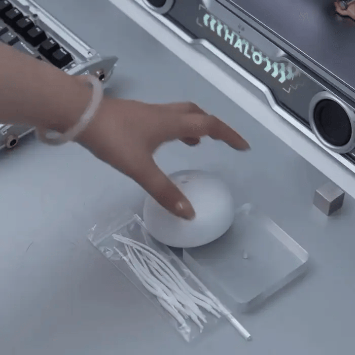 Jellyfish Lamp (Comes with hanging hook and invisible thread)