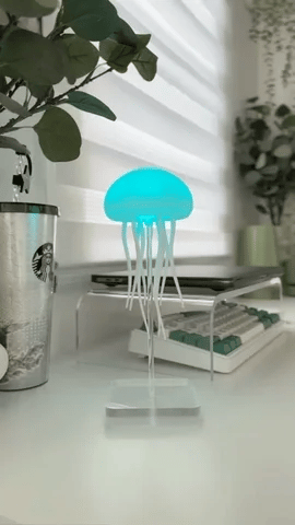 Jellyfish Lamp (Comes with hanging hook and invisible thread)