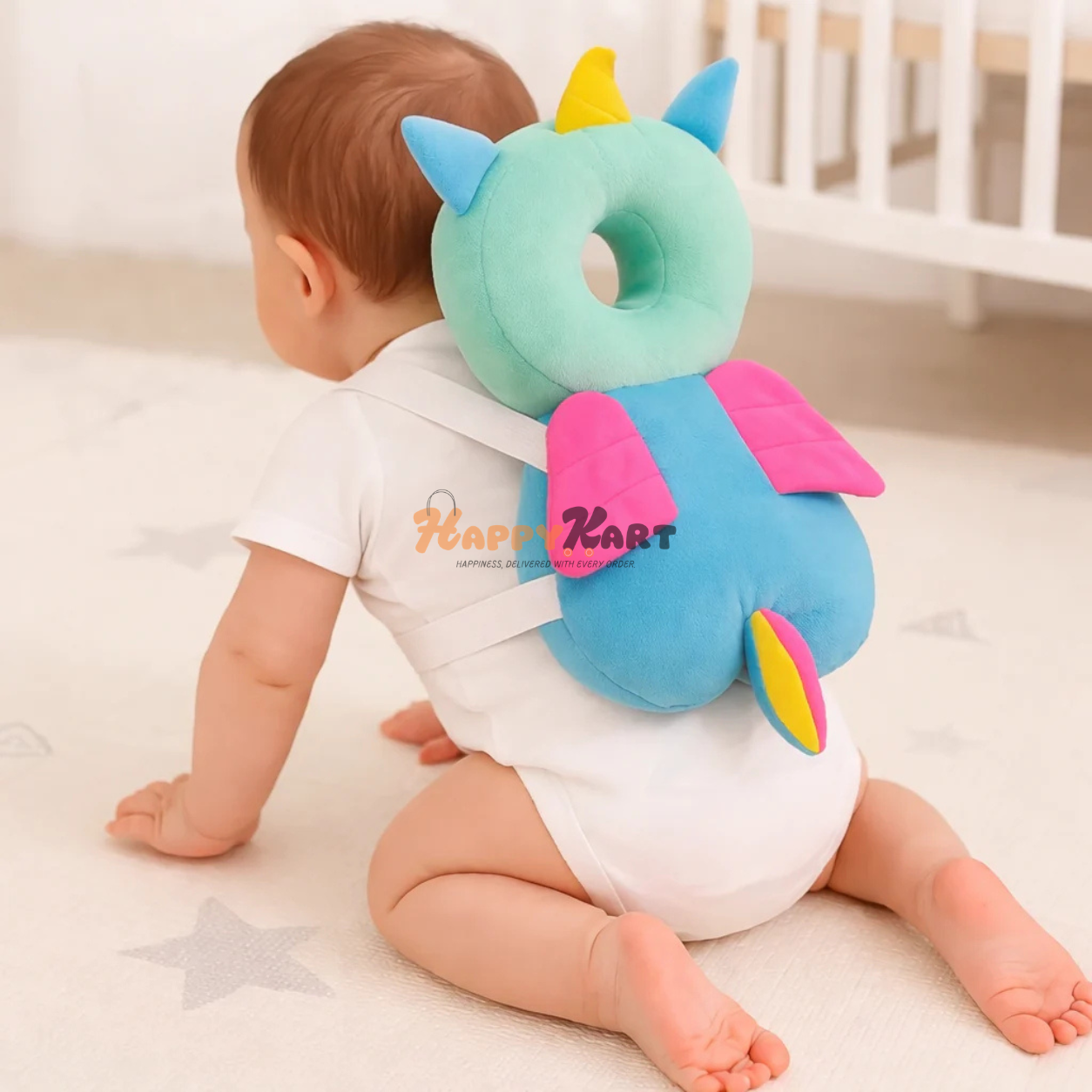 SoftGuard Baby Head Protector (6–18 Months) by HappyKart™