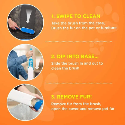 Pet Hair Remover Brush (Double Side) by HappyKart™