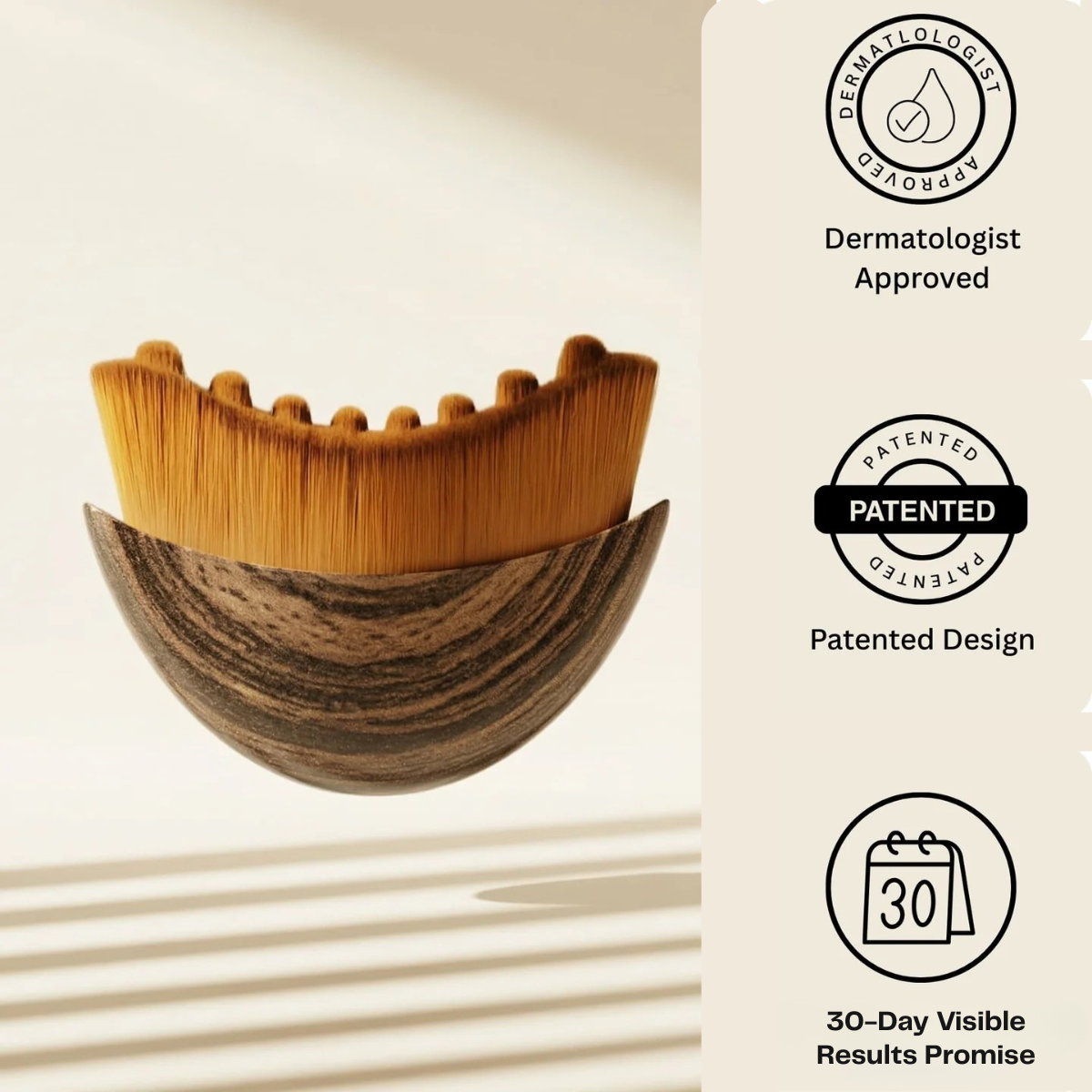 Lymphatic Gua Sha Brush for Snatched Face