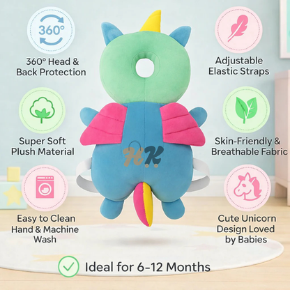 SoftGuard Baby Head Protector (6–18 Months) by HappyKart™