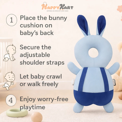 SoftGuard Baby Head Protector (6–18 Months) by HappyKart™