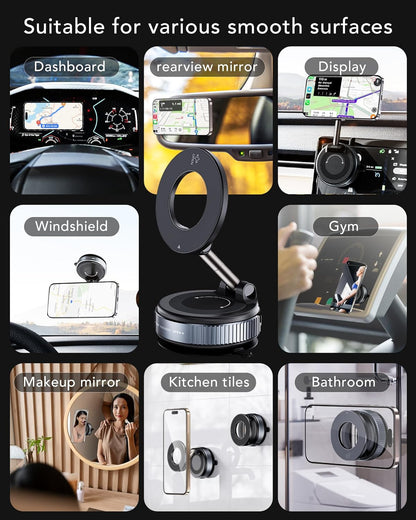 Magnetic Phone Holder PRO (Extended Multi-angle)