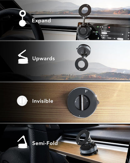 Magnetic Phone Holder PRO (Extended Multi-angle)