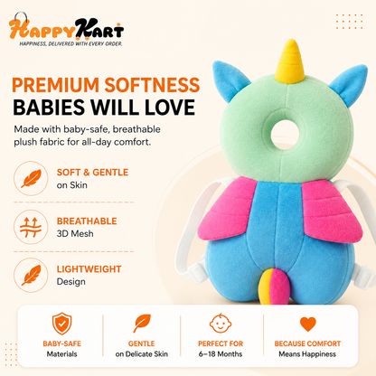SoftGuard Baby Head Protector (6–18 Months) by HappyKart™