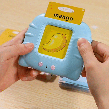 Happykart™ -  Talking Flash Cards Educational Toy with 400 Cards