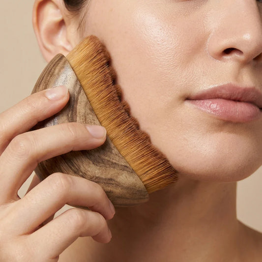 Lymphatic Gua Sha Brush for Snatched Face